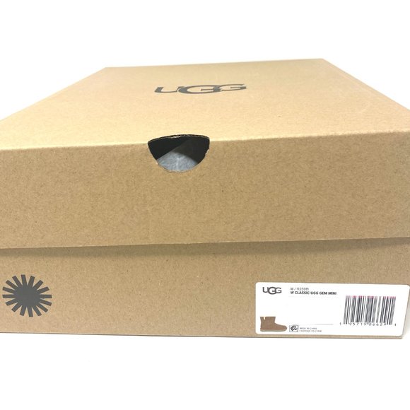 💖MEGA SALE💖UGG  Women  1125911 CHE CLASSIC UGG GEM MINI  Brown Faux Fur Lined - Picture 8 of 9